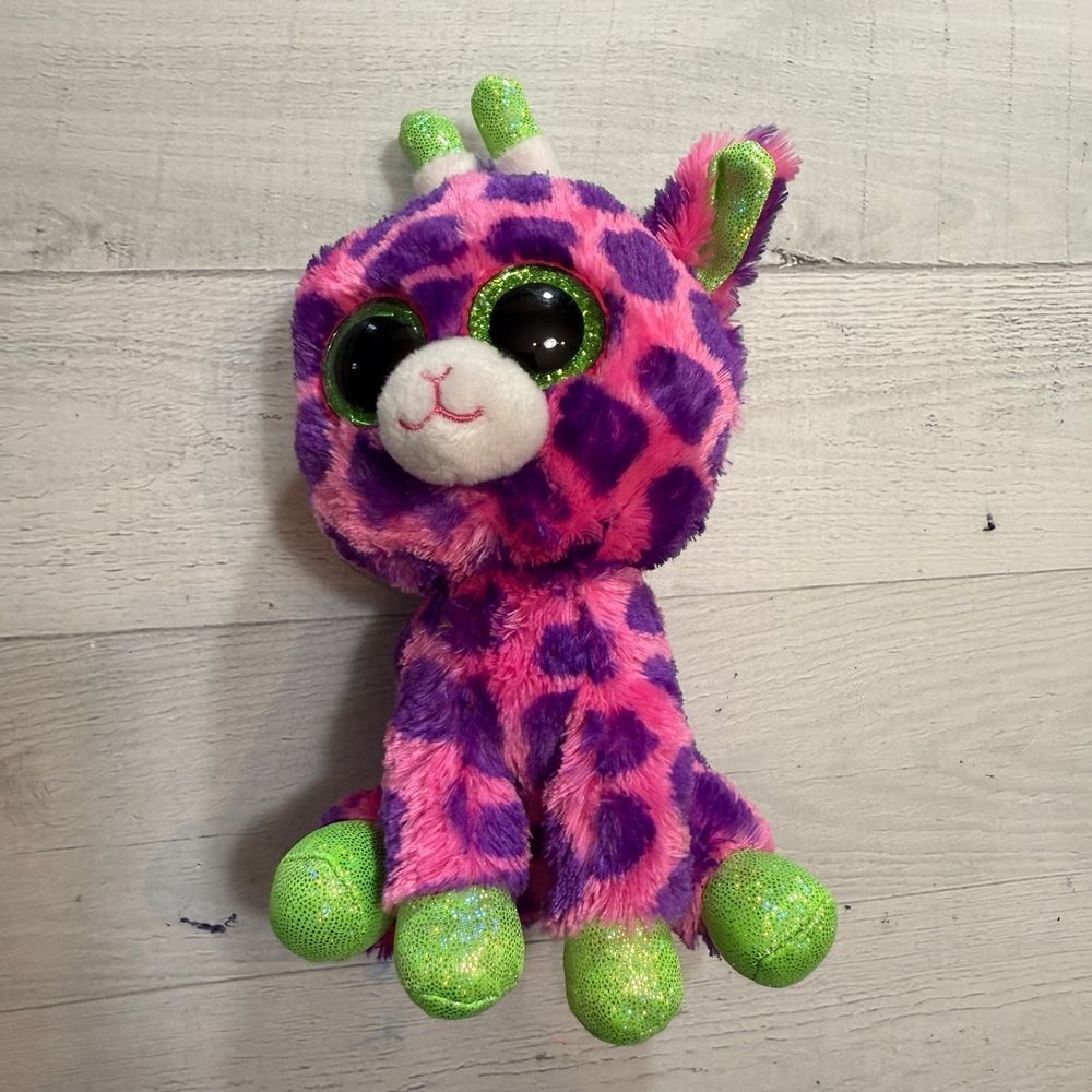 Ty silk Beanie Boos Gilbert the Giraffe